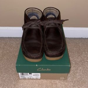 Men’s Clarks Stinson High Brown Size 9.5 Medium US